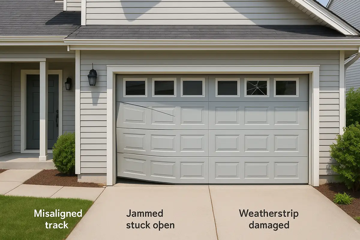 Common Garage Door Problems and How to Fix Them in Hayward, CA