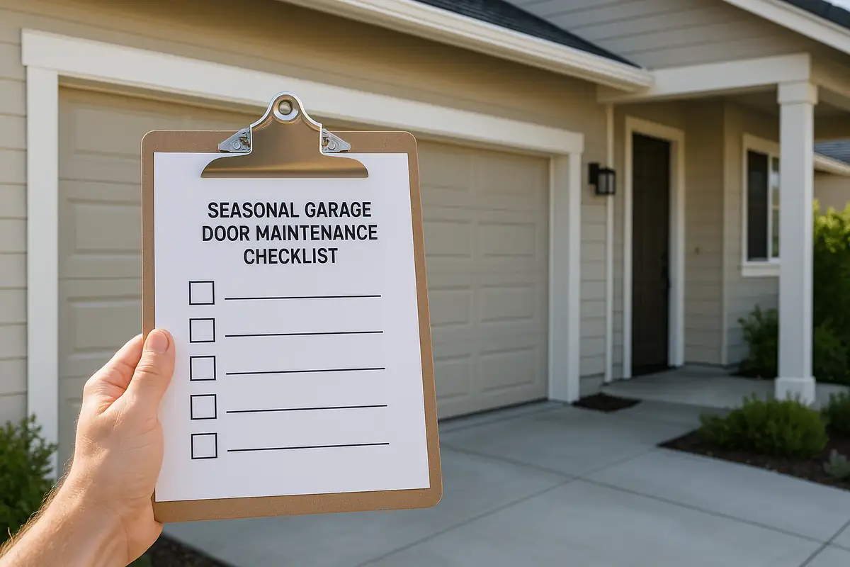 Seasonal Garage Door Maintenance Checklist for Hayward, CA – All Above Garage Door Repair