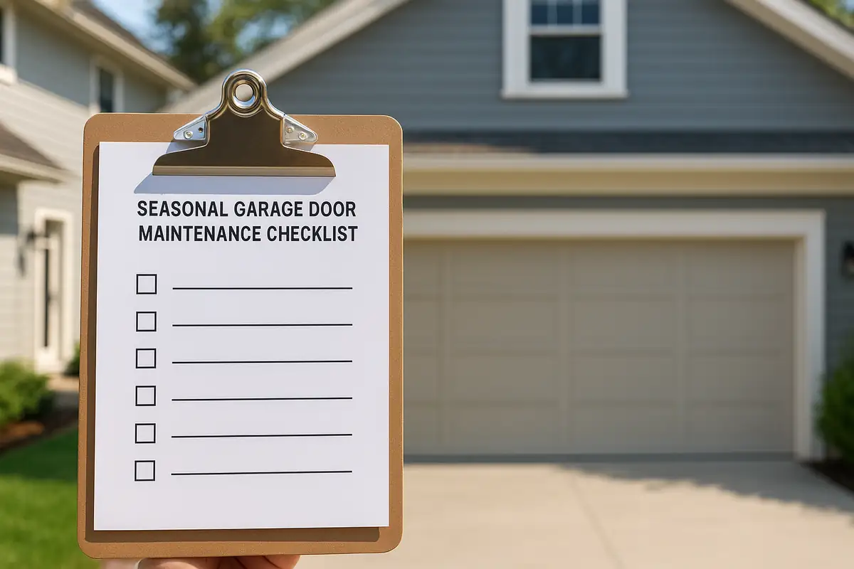 Essential Seasonal Garage Door Maintenance Checklist for Hayward, CA Residents