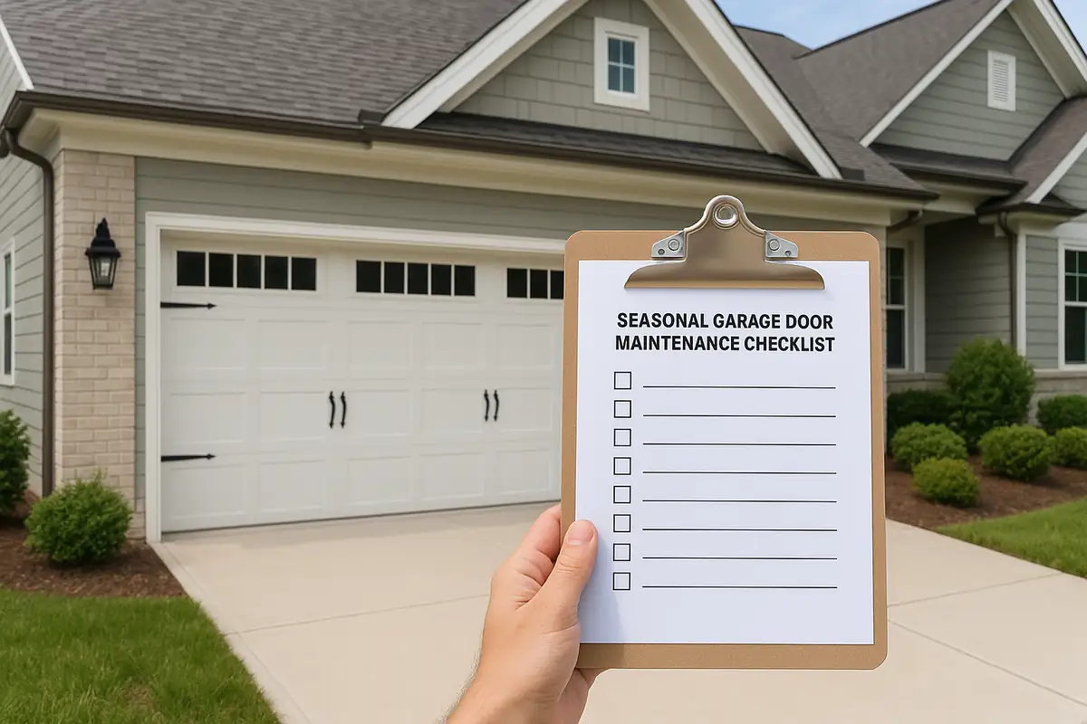 Essential Seasonal Garage Door Maintenance Checklist for Hayward, CA Residents
