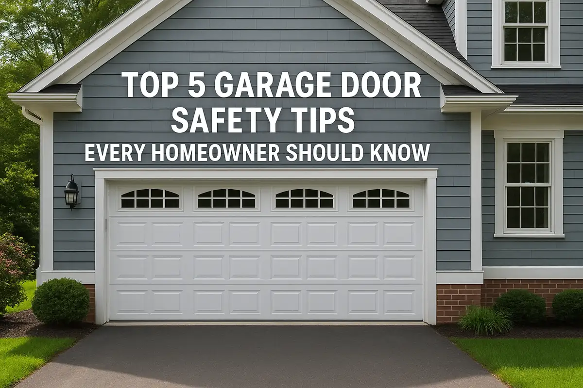 Garage Door Child Safety Tips for Hayward Families