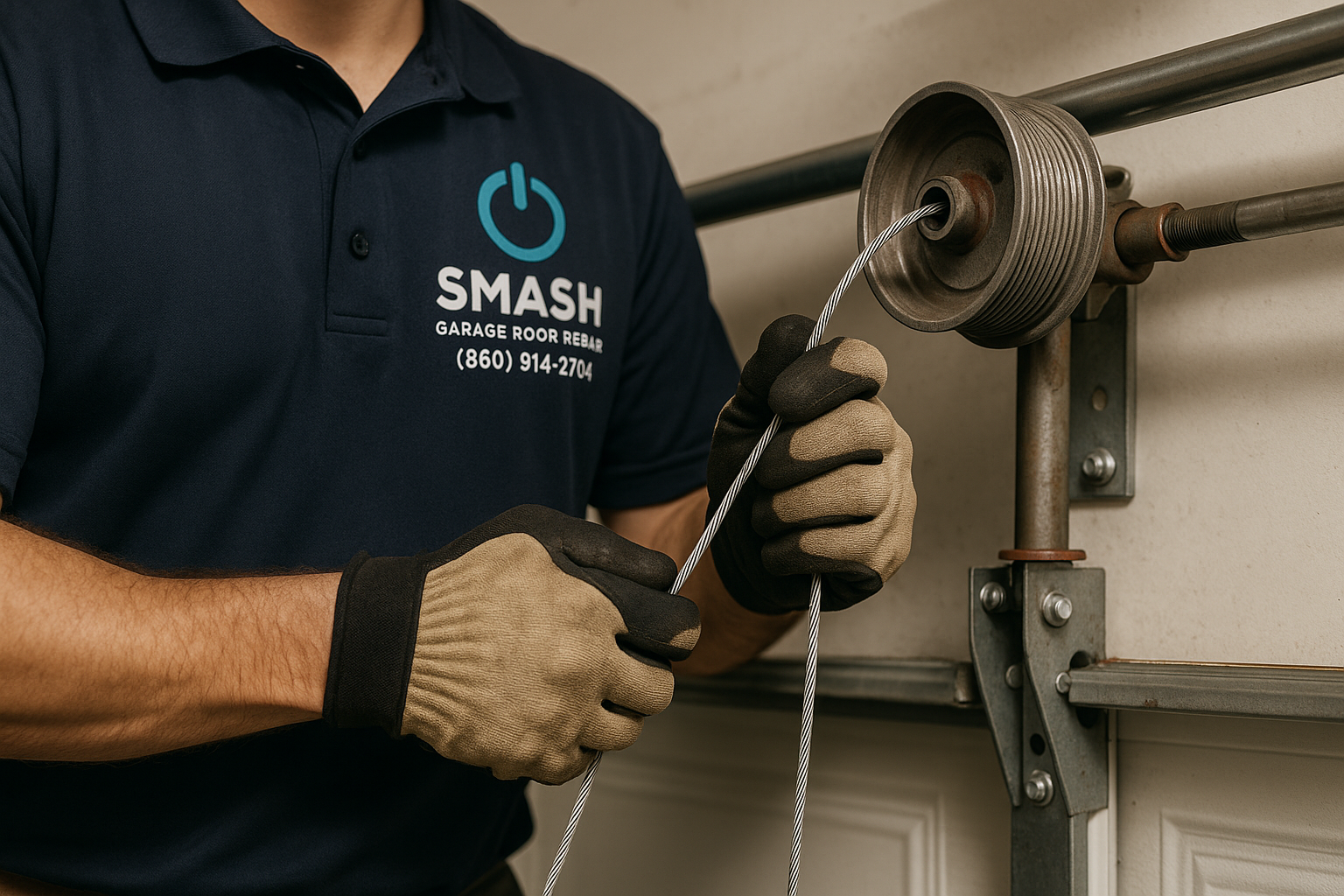 Garage Door Cable Repair in Hayward